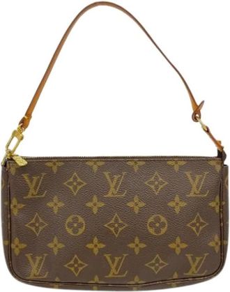 Louis Vuitton Pre-owned Mini Bags, female, Brown, Size: ONE SIZE Pre-owned Pochette Accessoires