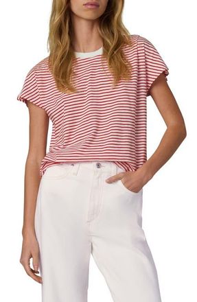 Joe's The Bubble T-Shirt in Cherry Red/White S at Nordstrom, Size X-Large