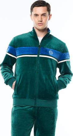 Sergio Tacchini Damarindo Velour Track Jacket