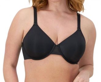 Bali Intimates Sleek Support Soothing Underwire T-Shirt Bra In Black