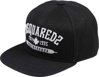 Dsquared2 DSquared2 Logokap (Zwart/Wit)