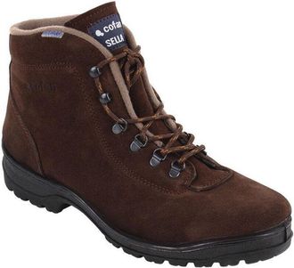 cofan Bota Trekking Marr&oacute;n Hidr&oacute;fuga Modelo Sella T-45, Botas Trekking Modelo Sella. Con Piel Hidr&oacute;fuga De Velour, En Color Marr&oacute;n Oscuro. Su Suela Negra Es