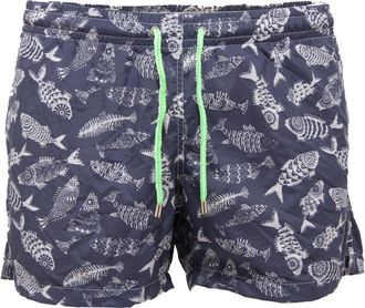 Rosi Collection Fiji Costume Short - Heren - Strandmode - Blauw - S - Badmode