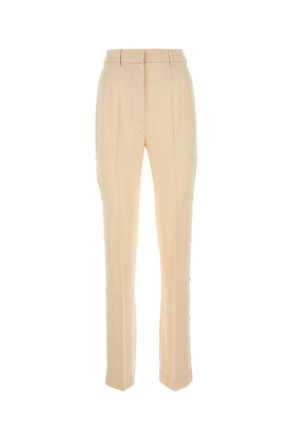 Nanushka Womens Cream Felina Pant - Nude - Size Medium