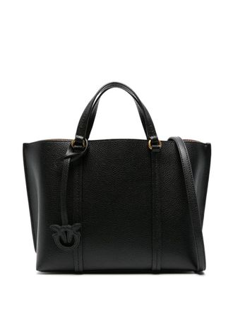 Pinko Carry It leren shopper - Zwart