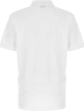 Moschino Mens White Cotton Polo Shirt