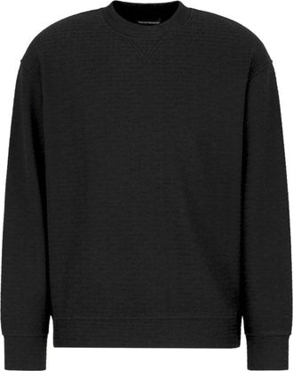 Emporio Armani Hombre, Sudaderas, Negro, Talla: M