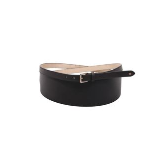 Max Mara Mulino Riem - Dames - Riemen - Zwart - L - Accessoires