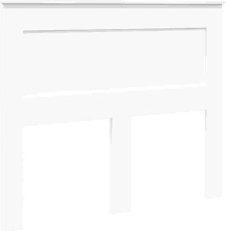 vidaXL Cabecero Con Cabecera 120 Cm Madera Contrachapada Vidaxl