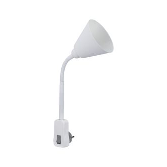 Paulmann Junus L&aacute;mpara Blanca Brazo Flexible 39 Cm