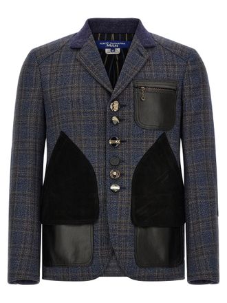 Junya Watanabe Blue Wool Mens Blazer