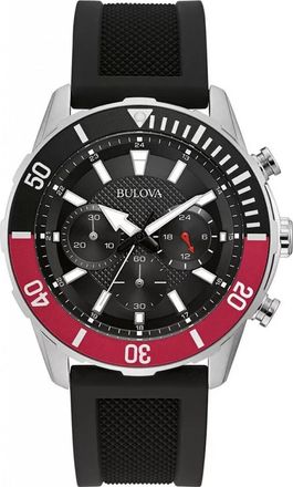 Bulova 98A258 Mens Classic Watch - Silver - One Size