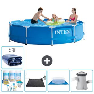 Intex Piscina Con Estructura Redonda - 305x76 Cm - 7-piezas S20420