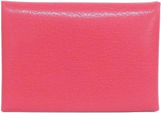 Hermès Pink Coin Purse/Coin Case (Pre-Owned)