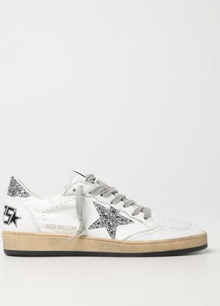 Golden Goose Sneakers Ballstar in nappa upper and spur glitter star