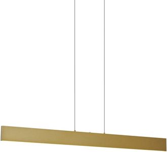 QAZQA L&aacute;mpara colgante moderna lat&oacute;n LED