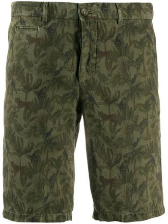 Altea Shorts sartoriali con ricamo - Verde