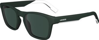 Lacoste L6018S 301 Mens Sunglasses Green Size 53