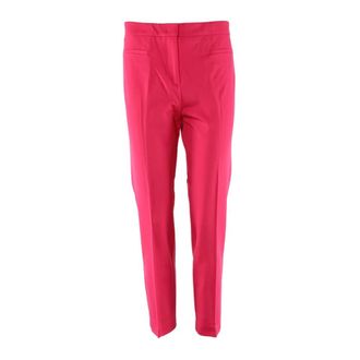 Pinko Pinko, Broeken, Dames, Roze, S, Fuchsia Slim-fit Broek