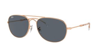 Ray-Ban BAIN BRIDGE Blue Pilot Unisex Sunglasses RB3735 9202R5 57