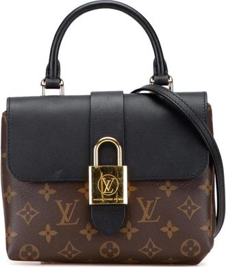 Louis Vuitton Pre-owned Handbags, female, Brown, Size: ONE SIZE Pre-owned Top Handle Bag