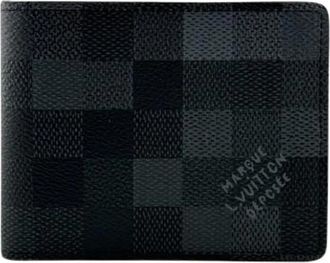 Louis Vuitton Pre-owned Canvas wallets - Heren - Vintage Accessoires - Zwart - ONE Size - Vintage