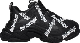 Balenciaga Sneakers Triple s Donna Tessuto Nero
