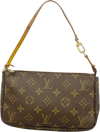 Louis Vuitton Brown Pouch (Pre-Owned)