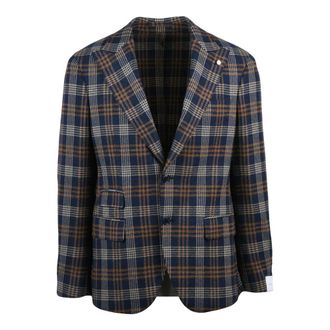 Luigi Bianchi Mantova Hombre, Chaquetas, Multicolor, Talla: L