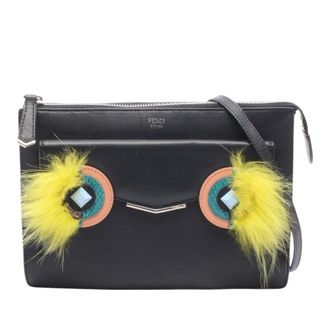 Fendi Pre-owned Fendi Leather Monster Shoulder Bag Ladies V3NG937WOSQGMB10