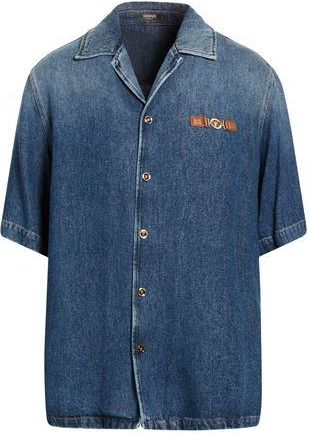 Versace TOPWEAR - Denim shirts on YOOX.COM