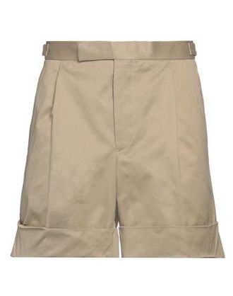 ショートパンツ Thom Browne Khaki Bermuda Shorts In Cotton Blend Thom Browne Womens Khaki High-Waisted Bermuda Shorts in