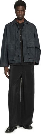Christophe Lemaire Denim Boxy Jacket