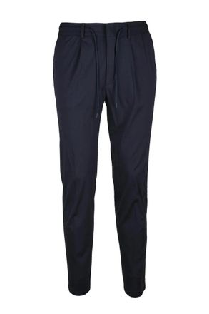Berry & Brian Berry & Brian Viscose Stretch Trousers - Blue