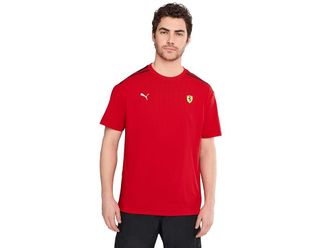 Puma Scuderia Ferrari Cloudspun T-Shirt Mens T Shirt Rosso Corsa : 2XL, Elastane/Polyester
