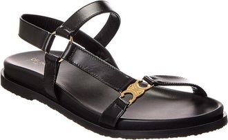 Celine Dnu Pack Celine Maud Triomphe Leather Sandal
