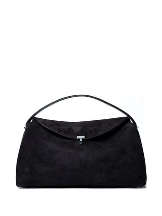 Toteme T-Lock top handle bag - Brown