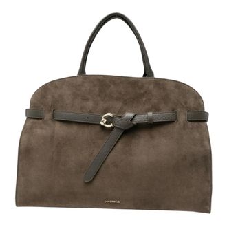 Coccinelle Tassen, Dames, Bruin, ONE Size, Su&egrave;de, Sabine Suede Large