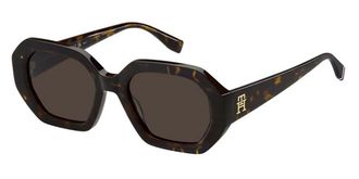 Tommy Hilfiger TH 2155/S 086/70 Womens Sunglasses Tortoiseshell Size 52