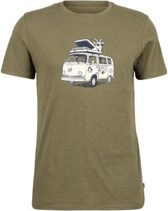 Stoic Hemp30 UtbySt. Print Tee T-Shirt f&uuml;r Herren | oliv