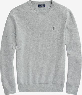 Polo Ralph Lauren Rundhalspullover aus Baumwollpiqu&eacute; Pony