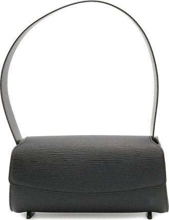 Louis Vuitton Black Leather Nocturne Pm (Authentic Pre-Loved)