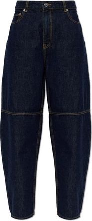 Ganni Stary Jeans - Dames - Loose Fit Jeans - Blauw - W25 L33 - Katoen - Jeans
