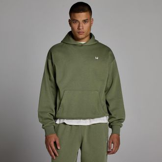MyProtein Sudadera con capucha oversize Rest Day para hombre de MP - Oliva lavado - XS