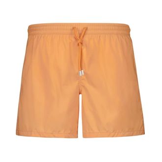 Fedeli Beachwear, male, Orange, L, Orange Swim Shorts