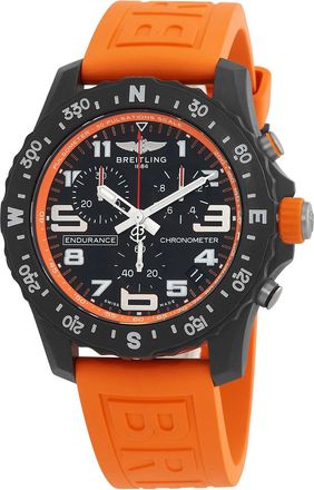 Breitling Pre-owned Breitling Endurance Pro Chronograph Quartz Black Dial Mens Watch X82310A51B1S1