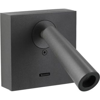 Leds - C4 Ledsc4 Gamma - Luz De Lectura Para Dormitorio Led 2.2w Con Luz C&aacute;lida De 27000k. Punto De Luz Orientable Ideal Para Leer En La Cama. Aplique Para Cabe