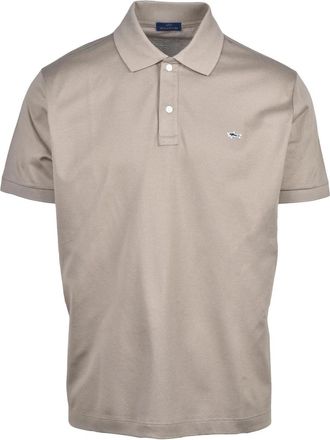 Paul & Shark Beige Cotton Classic Polo Shirt