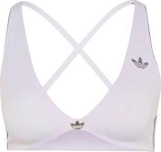 adidas (WMNS) adidas Sport Light Support Bra Asia Sizing Frozen Purple KW5800