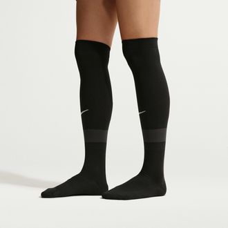 Nike Unisex VaporFast Soccer Knee-High Socks (1 Pair) in Black | IZ2682-010